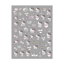 Kuromi anime 3D nail sticker