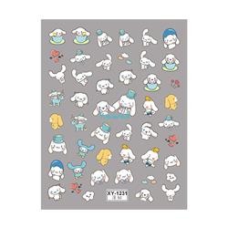 Kuromi anime 3D nail sticker