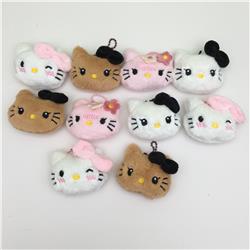 hello kitty anime Plush toy 5*7cm 10pcs a set