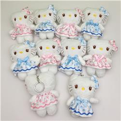 hello kitty anime Plush toy 14cm 10pcs a set