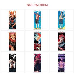 Jujutsu Kaisen anime wallscroll 25*70cm price for 5 pcs