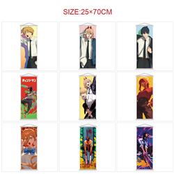 chainsaw man anime wallscroll 25*70cm price for 5 pcs