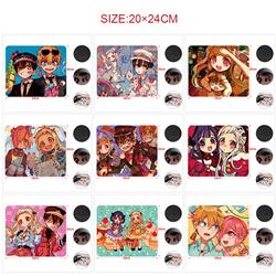 Toilet-bound hanako-kun anime Mouse pad 24*20cm 5pcs a set