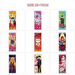 dandadan anime wallscroll 25*70cm price for 5 pcs