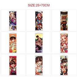 Toilet-bound hanako-kun anime wallscroll 25*70cm price for 5 pcs