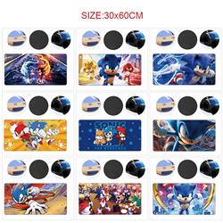Sonic anime Mouse pad 60*30cm