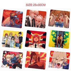 chainsaw man anime Mouse pad 25*30cm
