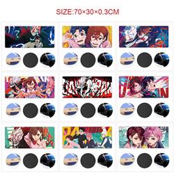 dandadan anime Mouse pad 70*30cm