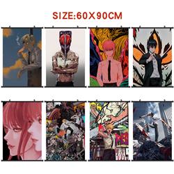 chainsaw man anime wallscroll 60*90cm