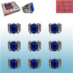 Kuroshitsuji anime rings 9pcs a set