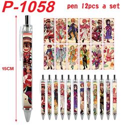 Toilet-bound hanako-kun anime pen 12 pcs a set