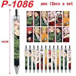 Naruto anime pen 12 pcs a set