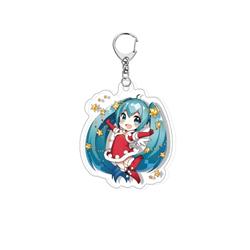 Hatsune Miku anime keychain