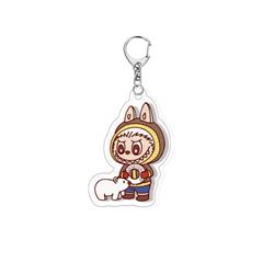 Labubu anime keychain