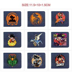 Dragon ball anime wallet