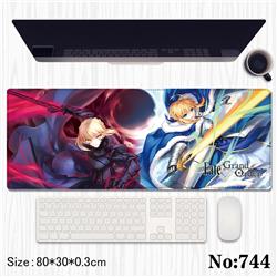 Fate anime Mouse pad 80*30*0.3cm