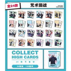 Jujutsu Kaisen anime card 24pcs a set