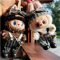 Labubu anime 17cm doll change clothes