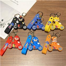 Sonic anime keychain