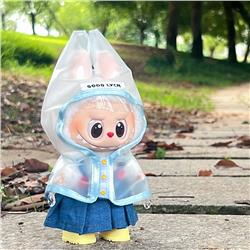 Labubu anime 17cm doll change clothes set