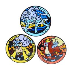Pokemon anime pin 3pcs a set