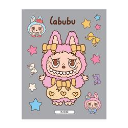 Labubu anime DIY waterproof sticker