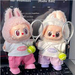 Labubu anime 17cm doll change clothes