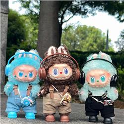 Labubu anime 17cm doll change clothes set