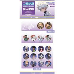 HunterX Hunter anime pin 75mm 10pcs a set