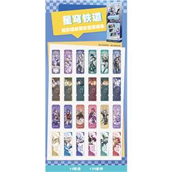 Honkai: Star Rail anime PVC bookmark 60*180mm