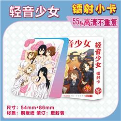 K-ON! anime laser card 55pcs a set