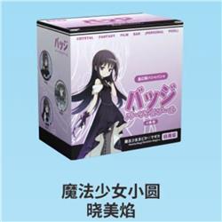 Puella Magi Madoka Magica anime pin 58mm 6pcs a set