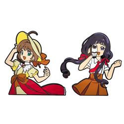 card captor sakura anime pin 3pcs a set