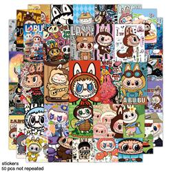Labubu anime stickers 50pcs a set