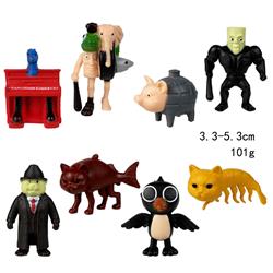 tungtungsahur anime keychain price for a set of 8pcs