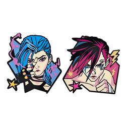 league of legends anime pin 3 pcs a set