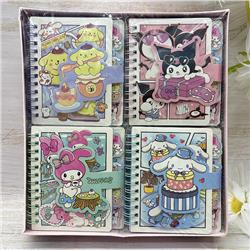Kuromi anime notebook 24pcs a set