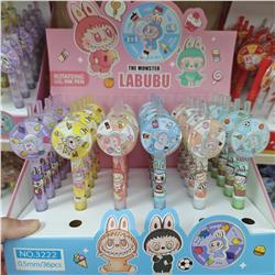 Labubu anime neutral pen 36 pcs a set