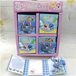 stitch anime memo pad 20 pcs a set