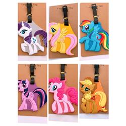 My little pony anime baggage tag