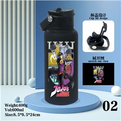 JoJos Bizarre Adventure anime vacuum cup