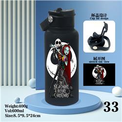 The Nightmare Before Christmas anime vacuum cup