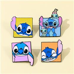 stitch anime pin
