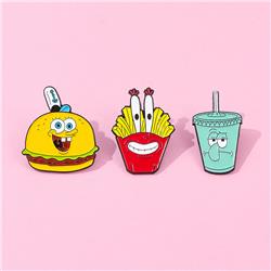 SpongeBob anime pin