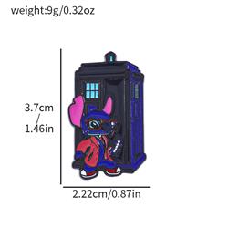 stitch anime pin