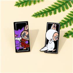 Labubu anime pin