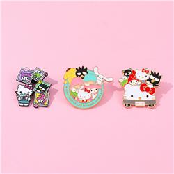Kuromi anime pin