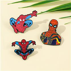 spider man anime pin
