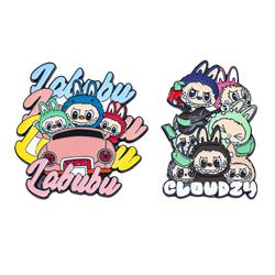 Labubu anime pin