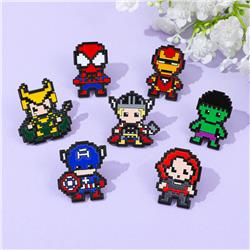 Super hero anime pin